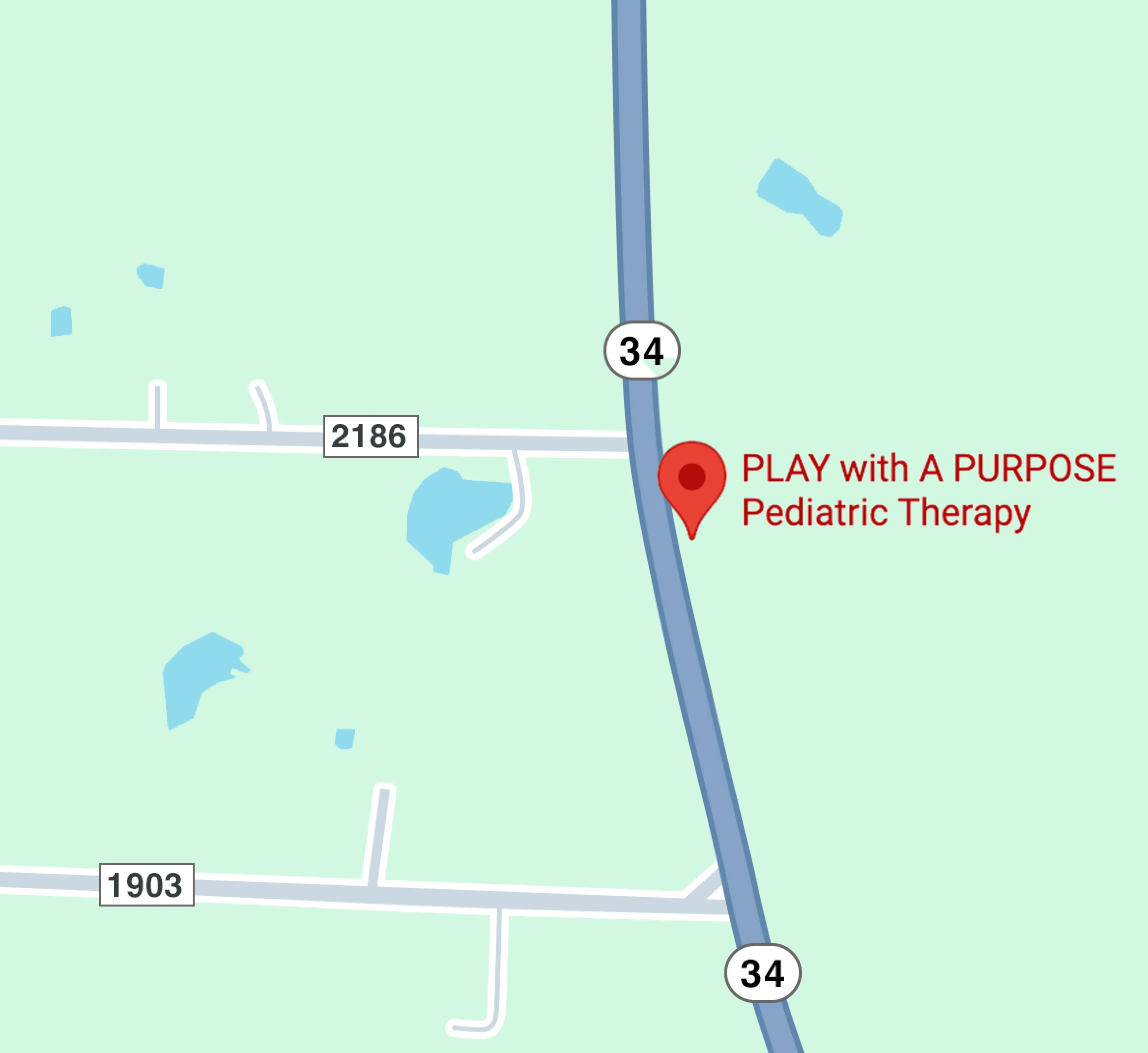Play with a Purpose Pediatric Therapy location on map