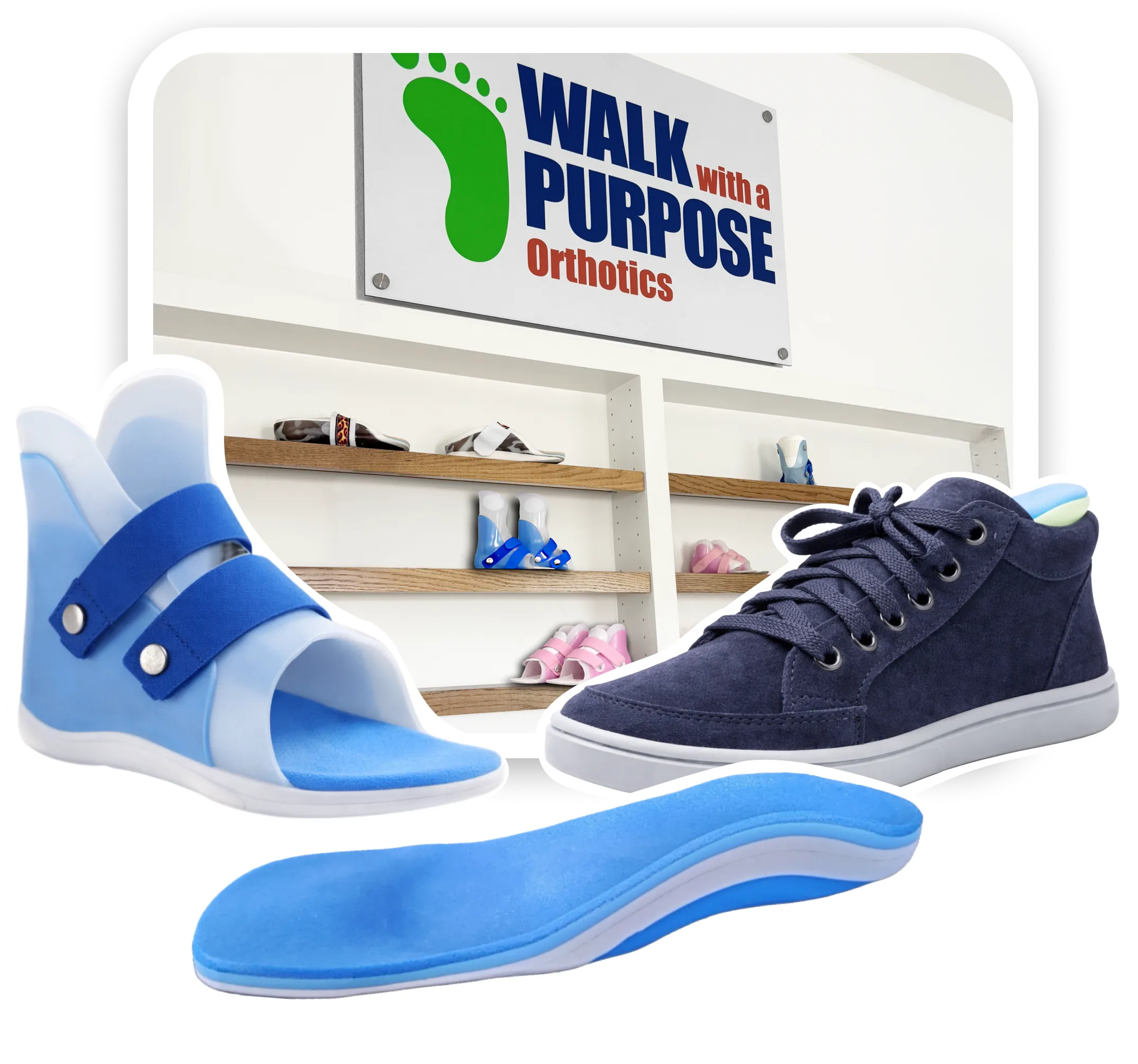 Custom orthotic support demonstration